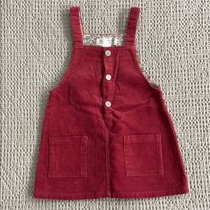 Zara toddler girl corduroy jumper
